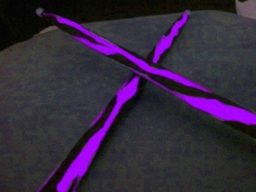 Fancy Neon Purple Drumsticks Drum Sticks